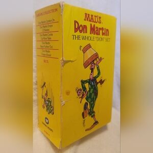 MAD's Don Martin The Whole Don Set 5-Book Collection MAD Magazine Paperback Box